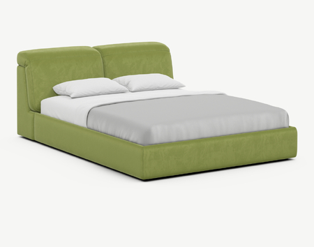 Кровать с подъёмным механизмом с декором